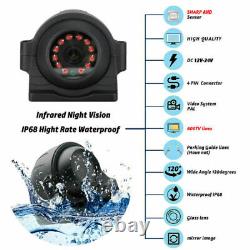 9 Quad Monitor DVR Recorder 1080P Rear View Reversing Camera for Truck Caravan