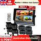 9 Quad Monitor For Truck Tractor Reversing Security 4x Ccd Rear View Camera Kit