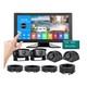 9 Touch Screen Monitor Dvr 360 Rear View Front Side Backup Camera For Truck