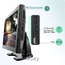 9 Touch Screen Monitor DVR BT Rear View Backup Reversing 4x Cameras with 128GB