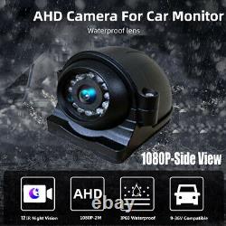 9 Touch Screen Monitor DVR BT Rear View Backup Reversing 4x Cameras with 256GB