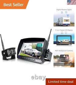 Advanced 1080p Wireless Rear View Camera System for Enhanced Vehicle Reversing