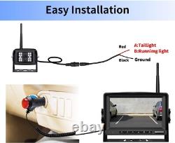 Advanced 1080p Wireless Rear View Camera System for Enhanced Vehicle Reversing
