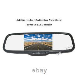 Aftermarket Reversing Camera + 5'' Rear View Mirror Monitor for Ford Ranger
