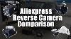 Aliexpress Reverse Camera Comparison