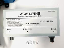Alpine HCE-C105 Reversing Backup Rear View CCD Camera Module w CAMERA
