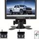 Backup Camera 7 Monitor Kit Waterproof 18 Ir Led Night Vision Reverse Camera