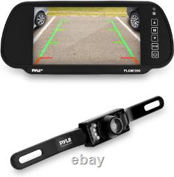 Backup Car Camera & Rear View Mirror Monitor Screen System-Parking & Reverse Saf