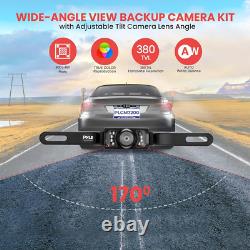 Backup Car Camera & Rear View Mirror Monitor Screen System-Parking & Reverse Saf