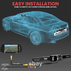 Backup Car Camera & Rear View Mirror Monitor Screen System-Parking & Reverse Saf