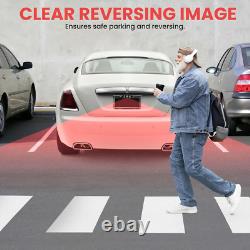 Backup Car Camera & Rear View Mirror Monitor Screen System-Parking & Reverse Saf