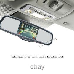 Backup Reversing Camera &5'' Rear View Mirror Monitor for Dacia Dookker/MB Citan