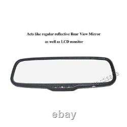 Backup Reversing Camera &5'' Rear View Mirror Monitor for Dacia Dookker/MB Citan