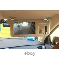 Backup Reversing Camera & Sun Visor Rear View Mirror Monitor for Toyota Hiace