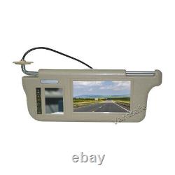 Backup Reversing Camera & Sun Visor Rear View Mirror Monitor for Toyota Hiace
