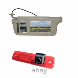 Backup Reversing Camera & Sun Visor Rear View Monitor for Ford Transit