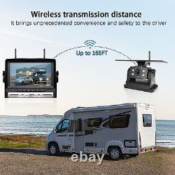 Big Solar Paddel Magnetic Camera 7 Monitor DVR 1080P IR For Rear View Reversing