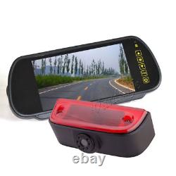 Brake Light Rear View Reverse Backup Camera + Mirror Monitor for Nissan NV200