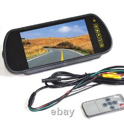 Brake Light Rear View Reverse Backup Camera + Mirror Monitor for Nissan NV200