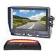 Brake Light Rear View Reversing Camera + 7'' Stand Alone Monitor For Iveco Daily