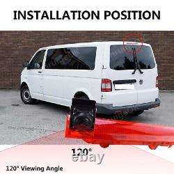 Brake Light Rear View Reversing Camera for Volkswagen VW T5/T6 + 7'' Monitor