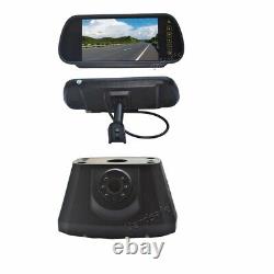 Brake Light Reverse Backup Camera +7'' Rear View Mirror Monitor for Dodge Ram
