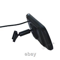 Brake Light Reverse Backup Camera +7'' Rear View Mirror Monitor for Dodge Ram
