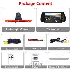 Brake Light Reversing/Backup Camera for Ford Transit + 7 Rear View Monitor Kit