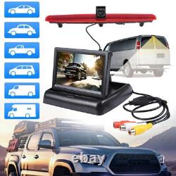 Brake Light Reversing Camera &4.3 Rear View Monitor for VW Transporter T5