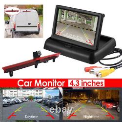 Brake Light Reversing Camera &4.3 Rear View Monitor for VW Transporter T5