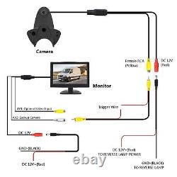 Car Rear View Reversing Camera Kit for Mercedes-Benz Sprinter Ducato Viano Vito