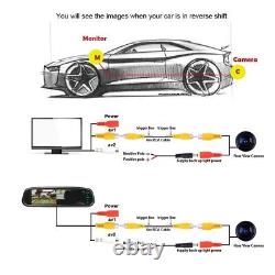 Car Reverse Camera For Toyota Hilux Revo 15-C N/A Trunk Handle Rear View Parking