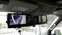 Dual Lens Reverse Backup Camera + 7'' Rear View Monitor for Truck Bus RV Trailer