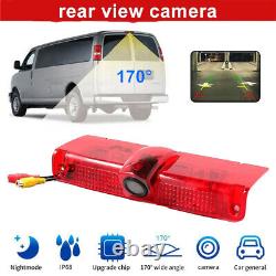 For Chevy Express Brake Light Reversing Camera Kit With Mirror Rear View Monitor