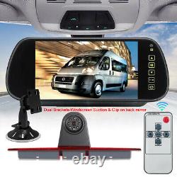 For Mercedes Sprinter Reversing Camera 7 Mirror Monitor Windscreen Suction Kit