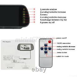 For Mercedes Sprinter Reversing Camera 7 Mirror Monitor Windscreen Suction Kit