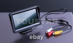 HD SILVER Reversing Rear View Camera & Monitor Screen Kit Mercedes G Wagon W463