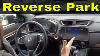 How To Reverse Park With A Reverse Camera Driving Tutorial