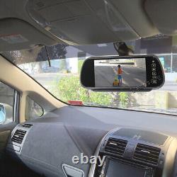 Marker Light Reversing Camera & 7 Inch Rear View Mirror Monitor for RV Motorhome
