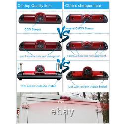 NEW Brake Light Rear View Reverse Camera + 4.3Mirror Monitor For Fiat Ducato