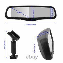 NEW Brake Light Rear View Reverse Camera + 4.3Mirror Monitor For Fiat Ducato