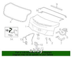 NEW OEM GM Rear View Reverse Back Up Camera 23386282 Cadillac ATS 2013-2019