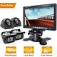 Quad 7'' Monitor Rear View Backup Hd Camera Parkin Night Vision For Rv Truck Bus