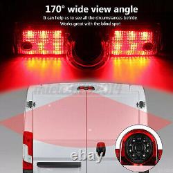 Rear Brake Light Backup Camera For Fiat Peugeot Boxer Van 2006-2023 + 7 Monitor
