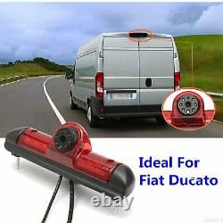 Rear Brake Light Backup Camera For Fiat Peugeot Boxer Van 2006-2023 + 7 Monitor