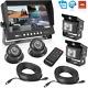 Rear View Backup Camera System Dvr Parking Reverse Car Truck Vehicle Dual Rear