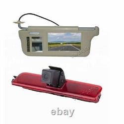 Rear View Mirror Monitor & Reverse Camera for Volkswagen Caddy / Caddy Panel