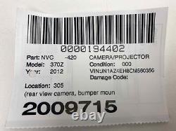 Rear View Parking Reverse Camera 625-0515-000 Fits 2009 2017 NISSAN 370Z