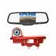 Rear View Reverse Backup Camera & Mirror Monitor For Renault Trafic (2014-2019)