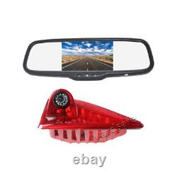 Rear View Reverse Camera & Mirror Monitor for Vauxhall / Opel Movano (2010-2017)